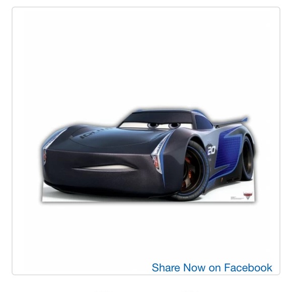 Party Supplies Jackson Storm Disneypixar Cars 3 Cardboard Cutout Free Shipping Poshmark